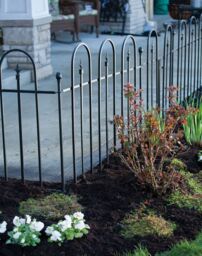 Panacea Triple Arch Traditional Railings, (L)1.22M (H)0.91M (T)20mm - thumbnail 2