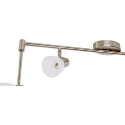 Urbn-Living Urbnliving 6 Arm Modern Ceiling Spot Light Satin Nickel Finish With Included Bulbs Lighting For Living Room,office Energy Class G - thumbnail 5