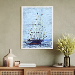 AK Frames A1 Classic White Modern Picture Frame - Poster Frame For Photos, Prints And Wall Art - Elegant Home Decor - thumbnail 4