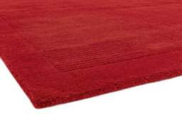Plain Rug, Wool Living Room Rug, Easy To Clean Rug, Handmade Rug For Dining Room, 9mm Thickness Wool Rug-60Cm X 120Cm - thumbnail 2