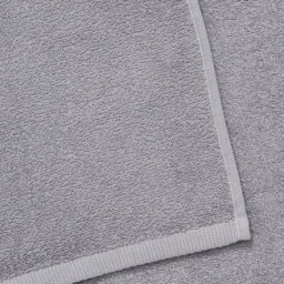 Catherine Lansfield Quick Dry Cotton 90X140 Cm Bath Sheet Pair Grey - thumbnail 2