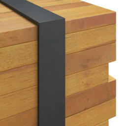 Berkfield Coffee Table 110X45X35 Cm Solid Wood Teak - thumbnail 7