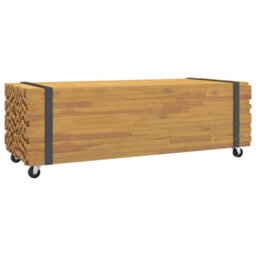Berkfield Coffee Table 110X45X35 Cm Solid Wood Teak - thumbnail 6