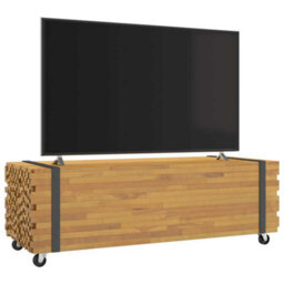 Berkfield Coffee Table 110X45X35 Cm Solid Wood Teak
