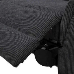 Furnishings For Less UK Maeve Electric Reclining 4 Seater Corner Sofa L Shaped Midnight Black - thumbnail 4
