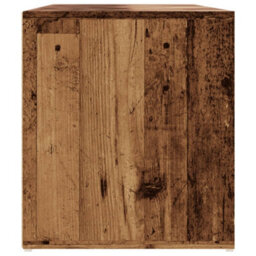 Berkfield Corner Cabinet Old Wood 200X40X45 Cm Engineered Wood - thumbnail 5