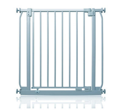 Safetots Elite Pressure Narrow Safety Gate, 65.5Cm - 74.5Cm, Matt Grey, Narrow Pressure Fit Stair Gate - image 1