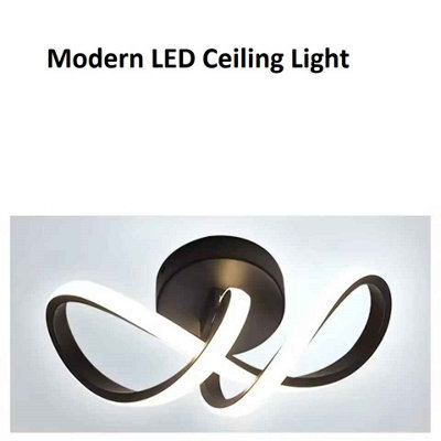 Modern Led Ceiling Light  3 Color Minimalist Chandelier For Bedroom And Dining Room - image 1