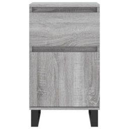 Berkfield Sideboards 2 Pcs Grey Sonoma 40X35X70 Cm Engineered Wood - thumbnail 6