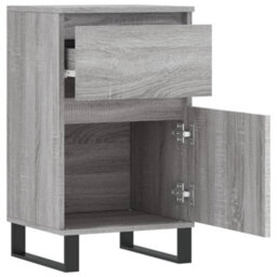Berkfield Sideboards 2 Pcs Grey Sonoma 40X35X70 Cm Engineered Wood - thumbnail 7