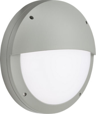 Luminosa Lighting Luminosa Led Eyelid Bulkhead Cct Grey 230V Ip65 18W