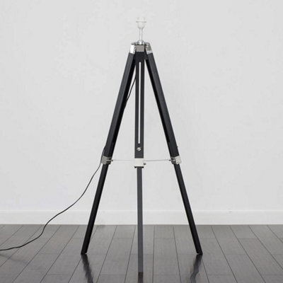 Tall Tripod Floor Lamp Base Standard Free Standing Living Room Light Lighting - image 1