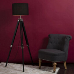 Tall Tripod Floor Lamp Base Standard Free Standing Living Room Light Lighting - thumbnail 3