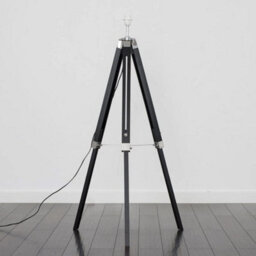 Tall Tripod Floor Lamp Base Standard Free Standing Living Room Light Lighting - thumbnail 1