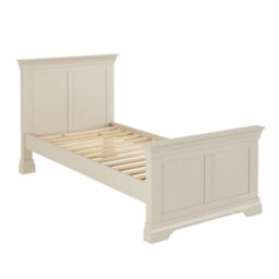 The Furniture Market Wilmslow Dove Grey Painted 3Ft Single Size Panel Bed - thumbnail 5