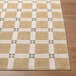 Livabliss La Luna-Modern Brown Off-White, Grey Green Graphic Living Dining Bedroom Rug 200 X 275 Cm Easy Care, Non Shedding - thumbnail 5