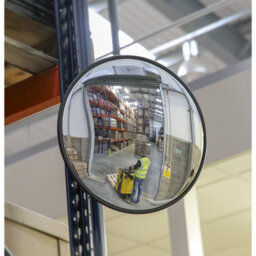 Sealey 300mm Wall Mounting Convex Mirror With Adjustable Swivel Joint Cm300 - thumbnail 4