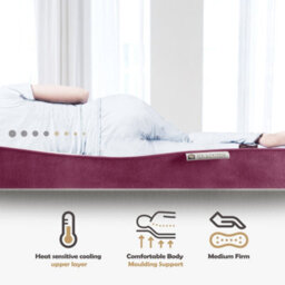 DS Living Reve Garnet Hybrid Gel-Flex Memory Foam Mattress - thumbnail 3