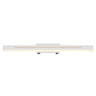 Nordlux Otis Aluminium Wall Light 2-Level Dimming Silver,mains Led - image 1