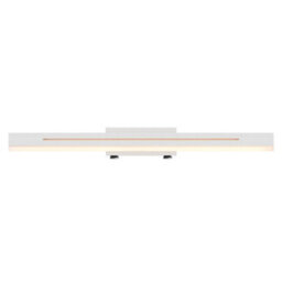 Nordlux Otis Aluminium Wall Light 2-Level Dimming Silver,mains Led