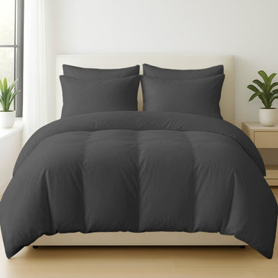 Lazzaro Premium 100% Cotton Bedding Set 400 Tc, Hotel Quality Luxury Bedding With Hidden Zipper Closure - image 1