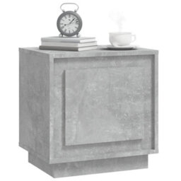 Vidaxl Bedside Cabinet Concrete Grey 44X35X45 Cm Engineered Wood - thumbnail 4