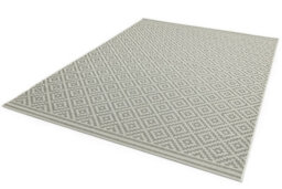 Grey Outdoor Rug, Geometric Stain-Resistant Rug For Patio Decks Garden Balcony, 4mm Modern Outdoor Rug-200Cm X 290Cm - thumbnail 4