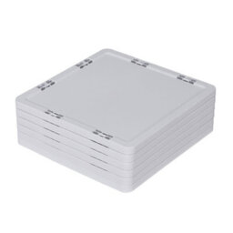 Thehotsale 6-Tier Foldable Plastic Shoe Rack In Grey - thumbnail 7