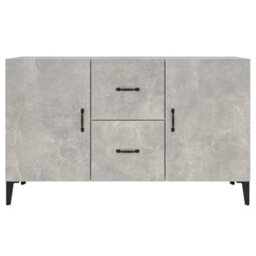 Berkfield Sideboard Concrete Grey 100X36X60 Cm Engineered Wood - thumbnail 5