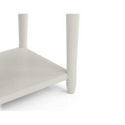 Ashfield Grey Lacquered Lamp Table With 1 Drawer - thumbnail 7