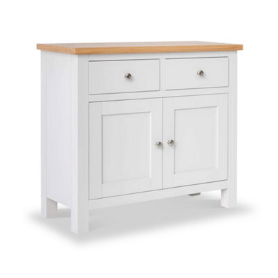 Farro White Small Sideboard Fully Assembled - By Roseland Furniture - image 1