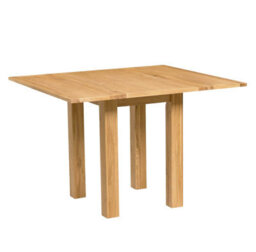 Hallowood Furniture Waverly Oak Small Folding Table - thumbnail 8