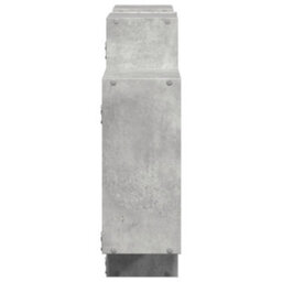 Berkfield Wall Shelf Concrete Grey 159X18X65 Cm Engineered Wood - thumbnail 5