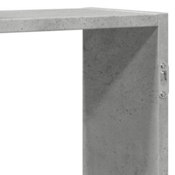 Berkfield Wall Shelf Concrete Grey 159X18X65 Cm Engineered Wood - thumbnail 8