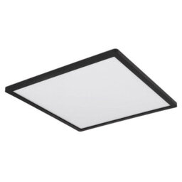 Luminosa Lighting Luminosa Sapana 42Cm Square Flush Ceiling Light Black Ip44 Led 3000K - thumbnail 2