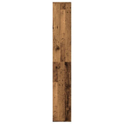 Berkfield Room Divider Bookcase Old Wood 67X25X161.5 Cm Engineered Wood - thumbnail 6