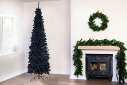 Christmas Tree World The 8Ft/240Cm Black Italian Pencilimo Christmas Tree - thumbnail 9