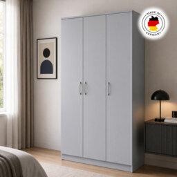 Venice 3 Door White 120Cm Wardrobe - thumbnail 4