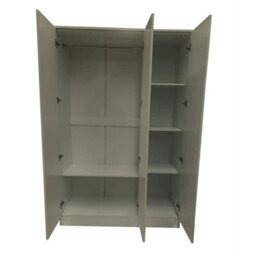 Venice 3 Door White 120Cm Wardrobe - thumbnail 3