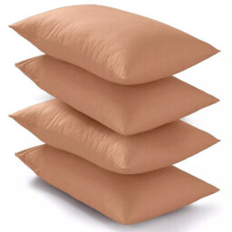 Ameha Bedding Pillowcase-Plain Dyed Peach Breathable Envelope Durable Pillow Cover 2 Pair (50 X 75 Cm) Pillow Covers - thumbnail 5