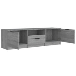 Berkfield Tv Cabinet Grey Sonoma 140X35X40 Cm Engineered Wood - thumbnail 5