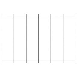 Berkfield 6-Panel Room Divider White 300X200 Cm Fabric - thumbnail 3