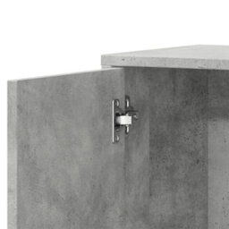 Berkfield Sideboard Concrete Grey 60X31X70 Cm Engineered Wood - thumbnail 8