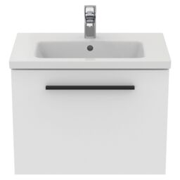Ideal Standard I.life S Compact Matt White Wall-Mounted Bathroom Vanity Unit (H) 440mm (W) 600mm - thumbnail 3