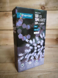 Samuel Alexander 10M Battery Operated Multi-Action Christmas String Lights With 100 Cool White Leds - thumbnail 4
