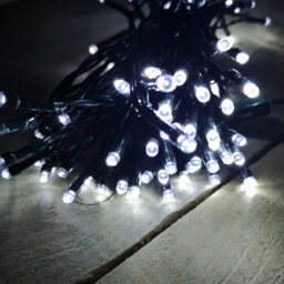 Samuel Alexander 10M Battery Operated Multi-Action Christmas String Lights With 100 Cool White Leds - thumbnail 3