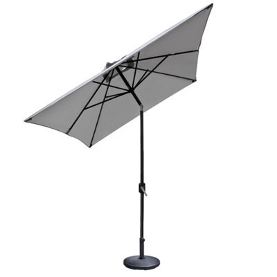 Garden Parasol Base Weights Concrete 12Kg Patio Umbrella Stand Holder - image 1