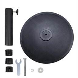 Garden Parasol Base Weights Concrete 12Kg Patio Umbrella Stand Holder - thumbnail 2