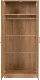 Seconique Dakota 2 Door Wardrobe Oak Effect - thumbnail 5