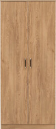 Seconique Dakota 2 Door Wardrobe Oak Effect - thumbnail 2